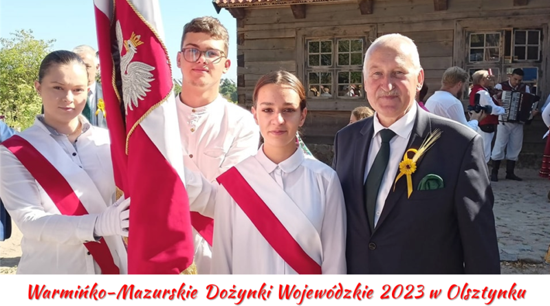 ZSR w Smolajnach na Dożynkach Wojewódzkich 2023 w Olsztynku